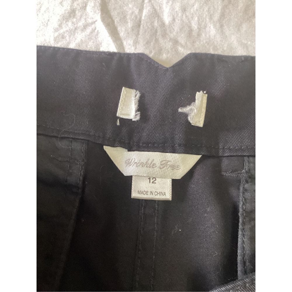 Women’s Wrinkle Free Cotton Work Wear Pants Size: 12 - Picture 4 of 7